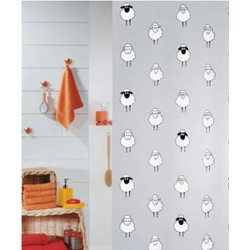 Серия номенклатуры фотографии большого размера Штора для ванной комнаты Spirella Lana фото 2