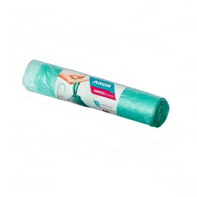 Полноразмерное изображение Пакеты для мусора Акор  60л