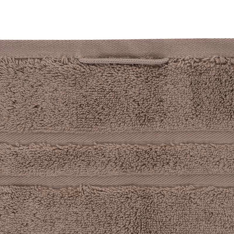 4 Полотенце махровое Pappel Cirrus/S 30x50, хаки фото 2