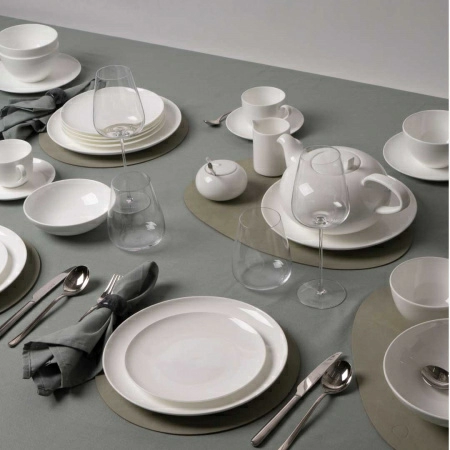 8 Тарелка обеденная Zapel Table Blanche 26,8см фото 9