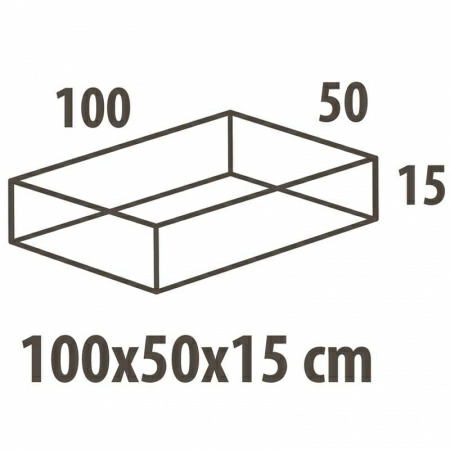2 Кофр для хранения Hausmann Paisley 100x50x15см, бежевый фото 4