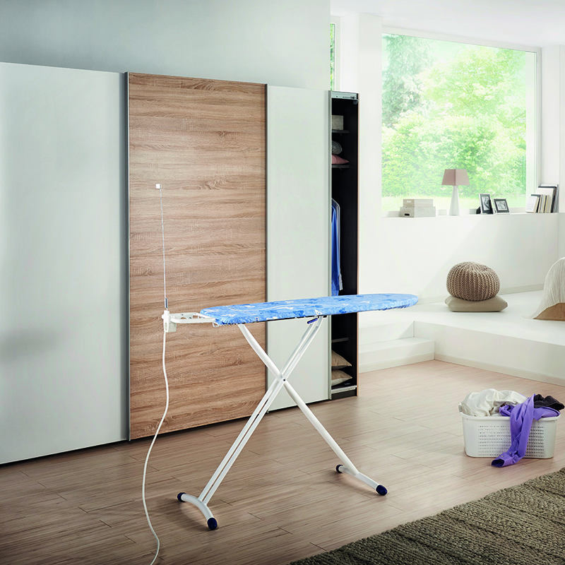 Гладильная доска с электроподключением Leifheit Airboard Solid Plus M 120х38см фото 4