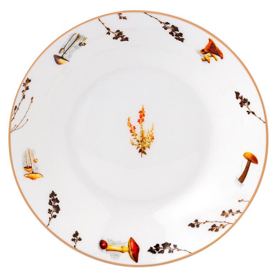 Тарелка суповая Zapel Mushroom 21см