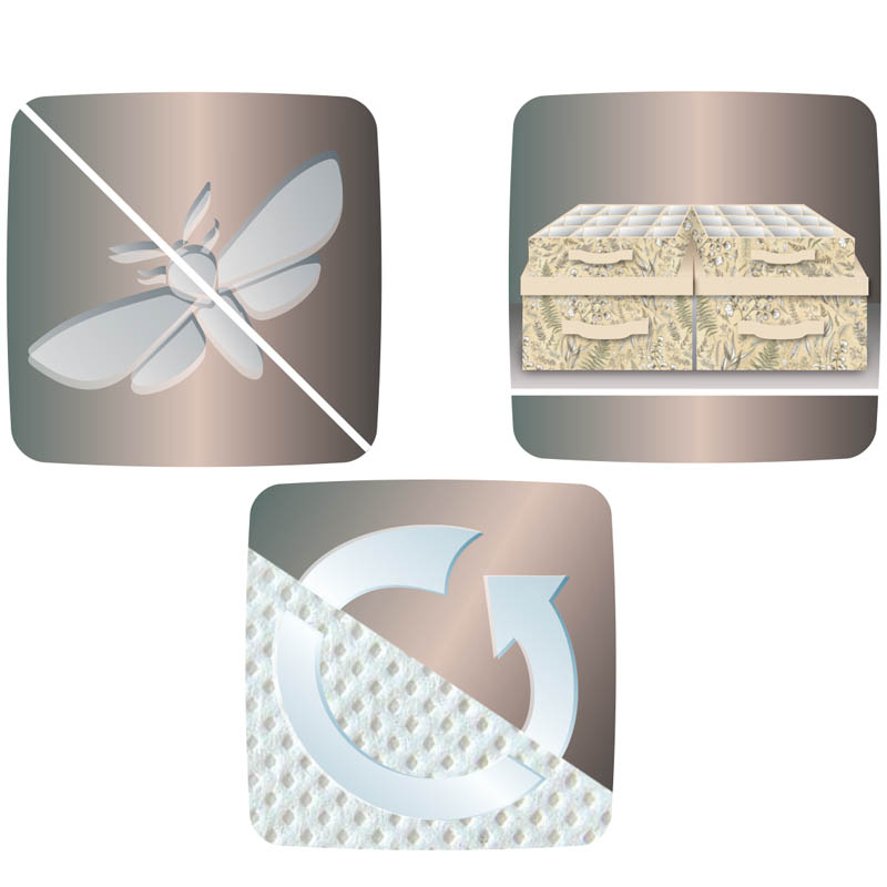 Кофр для хранения Hausmann Herbarium 30x40x25см фото 4