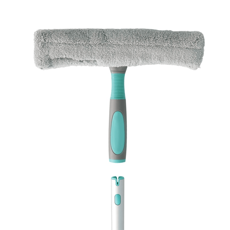 Щетка для мытья окон Hausmann с прямой телескопической ручкой фото 3